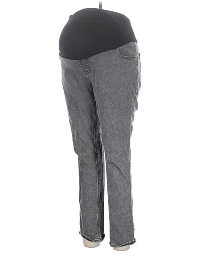 Pre-owned Old Navy - Maternity Jeggings In Gray