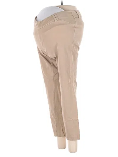Pre-owned Old Navy - Maternity Khaki Pant In Brown