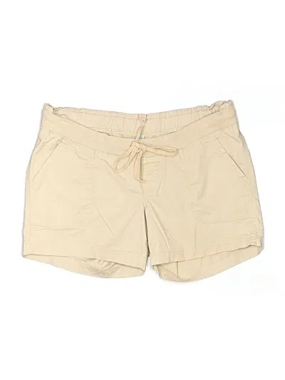 Pre-owned Old Navy - Maternity Khaki Shorts In Tan
