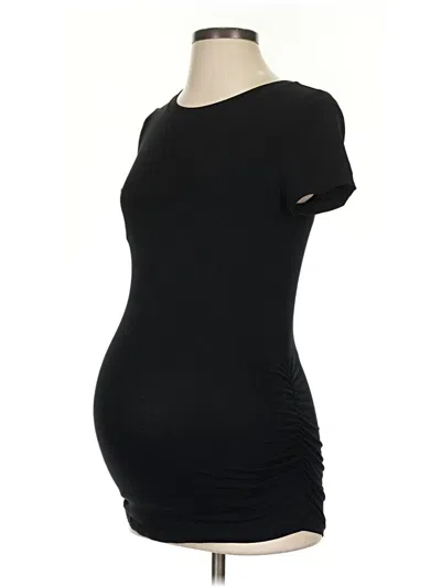 Pre-owned Old Navy - Maternity Short Sleeve T-shirt In Black