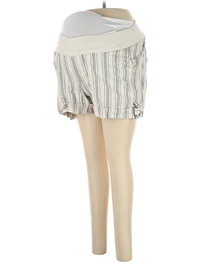 Pre-owned Old Navy - Maternity Shorts In Ivory