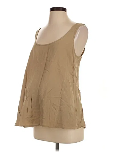 Pre-owned Old Navy - Maternity Sleeveless Blouse In Tan