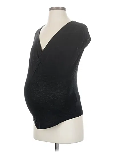 Pre-owned Old Navy - Maternity Sleeveless T-shirt In Black