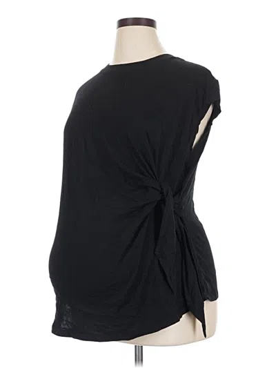Pre-owned Old Navy - Maternity Sleeveless T-shirt In Black