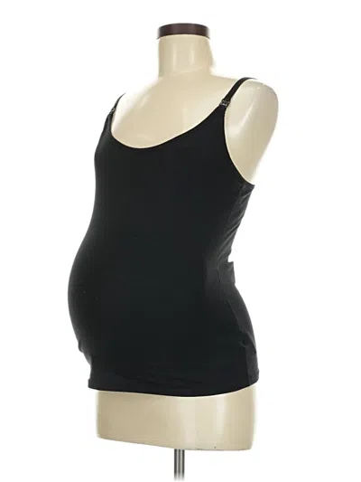 Pre-owned Old Navy - Maternity Tank Top Black Strapless Neckline Tops