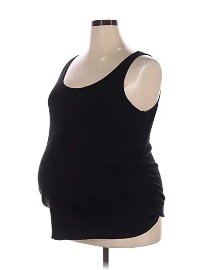 Pre-owned Old Navy - Maternity Tank Top Black Strapless Neckline Tops