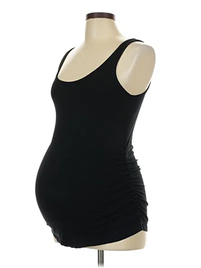 Pre-owned Old Navy - Maternity Tank Top Black Strapless Neckline Tops