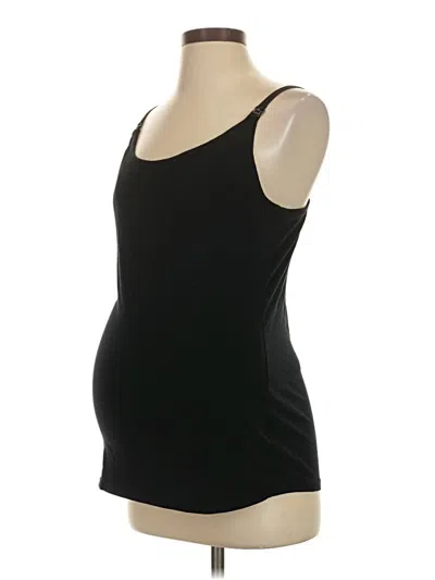 Pre-owned Old Navy - Maternity Tank Top Black Strapless Neckline Tops