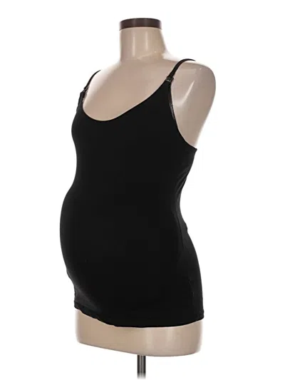 Pre-owned Old Navy - Maternity Tank Top Black Strapless Neckline Tops