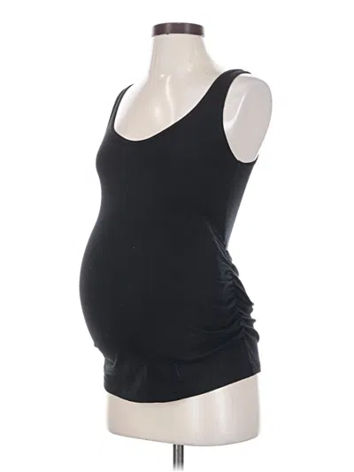 Pre-owned Old Navy - Maternity Tank Top Black Strapless Neckline Tops