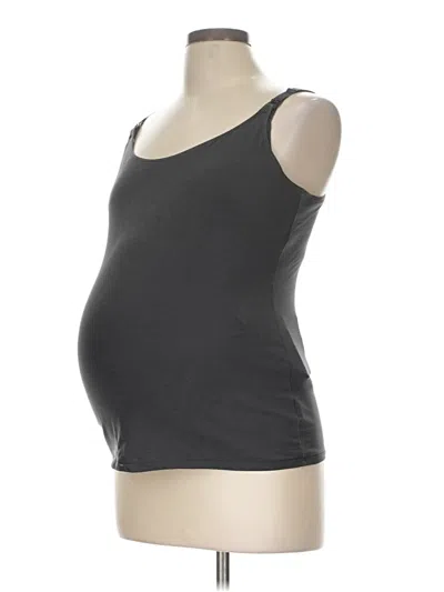 Pre-owned Old Navy - Maternity Tank Top Gray Strapless Neckline Tops