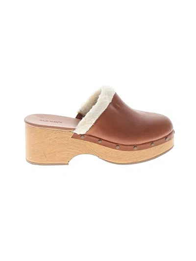 Pre-owned Old Navy Mule/clog In Brown