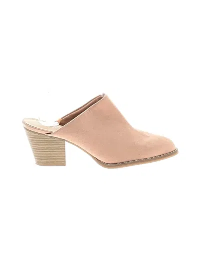 Pre-owned Old Navy Mule/clog In Tan