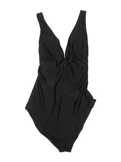 Pre-owned Old Navy One Piece Swimsuit In Black