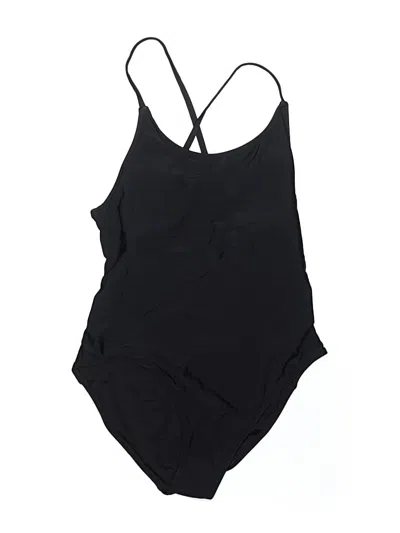Pre-owned Old Navy One Piece Swimsuit In Black