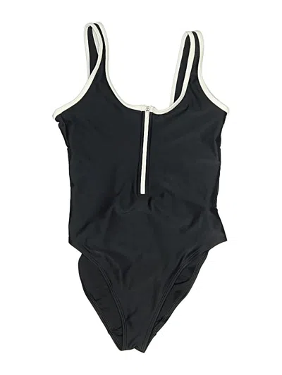 Pre-owned Old Navy One Piece Swimsuit In Black