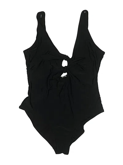 Pre-owned Old Navy One Piece Swimsuit In Black