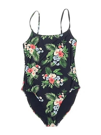 Pre-owned Old Navy One Piece Swimsuit In Black