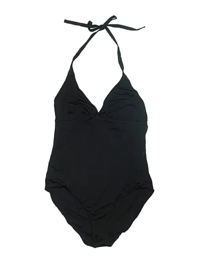 Pre-owned Old Navy One Piece Swimsuit In Black