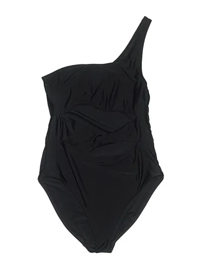 Pre-owned Old Navy One Piece Swimsuit In Black