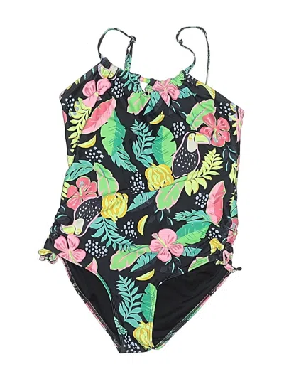 Pre-owned Old Navy One Piece Swimsuit In Black