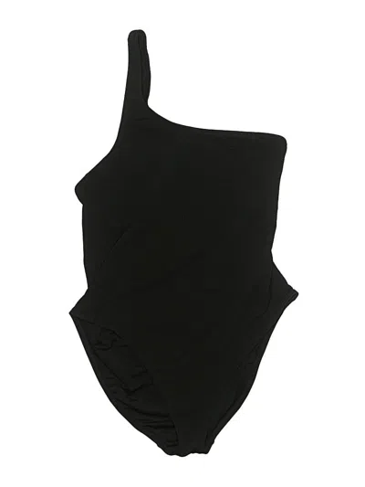 Pre-owned Old Navy One Piece Swimsuit In Black