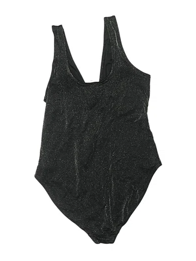 Pre-owned Old Navy One Piece Swimsuit In Black