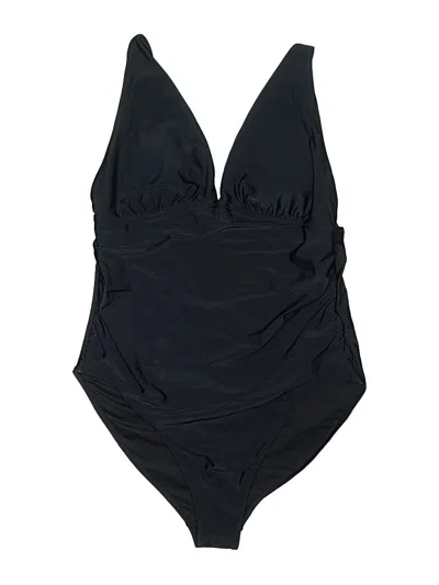 Pre-owned Old Navy One Piece Swimsuit In Black