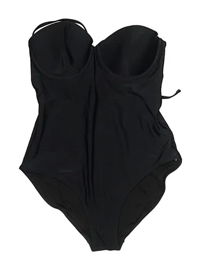 Pre-owned Old Navy One Piece Swimsuit In Black