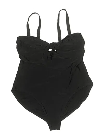 Pre-owned Old Navy One Piece Swimsuit In Black