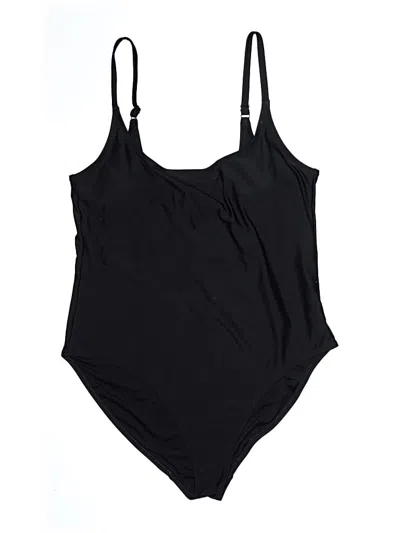 Pre-owned Old Navy One Piece Swimsuit In Black