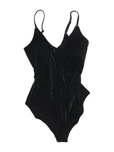 Pre-owned Old Navy One Piece Swimsuit In Black