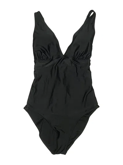 Pre-owned Old Navy One Piece Swimsuit In Black