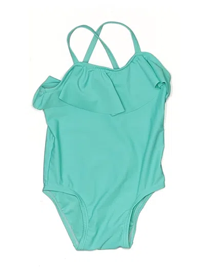 Pre-owned Old Navy Kids' One Piece Swimsuit In Blue