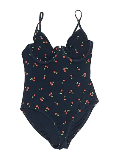 Pre-owned Old Navy One Piece Swimsuit In Blue