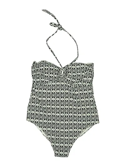 Pre-owned Old Navy One Piece Swimsuit In Gray