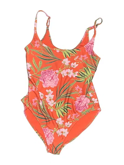 Pre-owned Old Navy One Piece Swimsuit In Orange