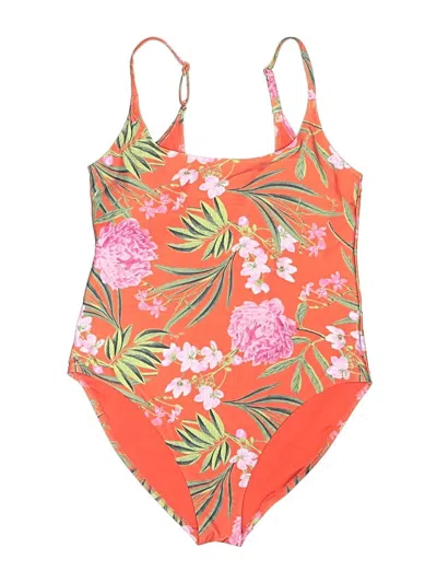 Pre-owned Old Navy One Piece Swimsuit In Orange