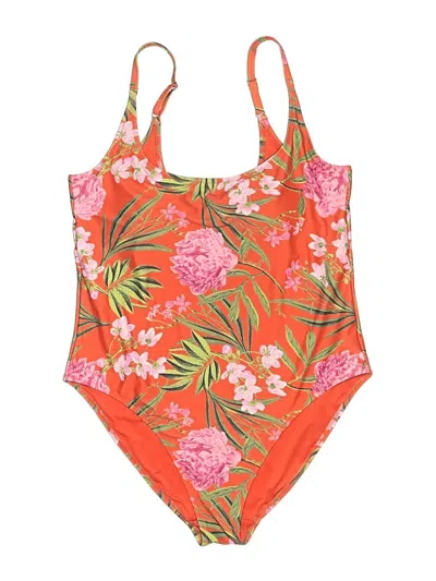 Pre-owned Old Navy One Piece Swimsuit In Orange