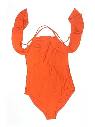 Pre-owned Old Navy One Piece Swimsuit In Orange