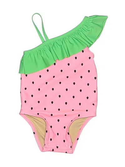 Pre-owned Old Navy Kids' One Piece Swimsuit In Pink