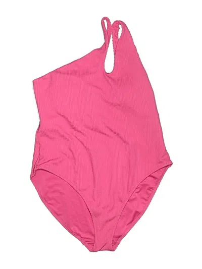 Pre-owned Old Navy One Piece Swimsuit In Pink