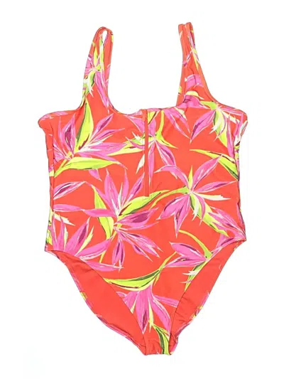Pre-owned Old Navy One Piece Swimsuit In Pink