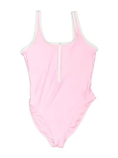 Pre-owned Old Navy One Piece Swimsuit In Pink