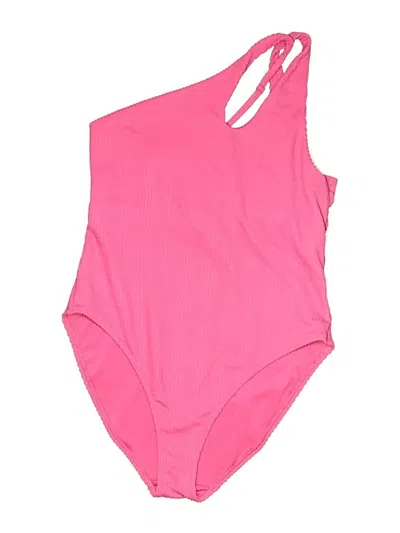 Pre-owned Old Navy One Piece Swimsuit In Pink