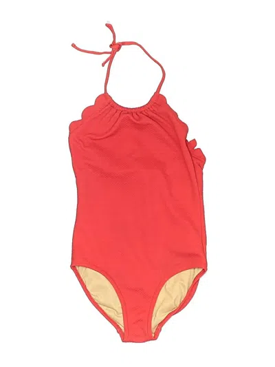 Pre-owned Old Navy One Piece Swimsuit In Red