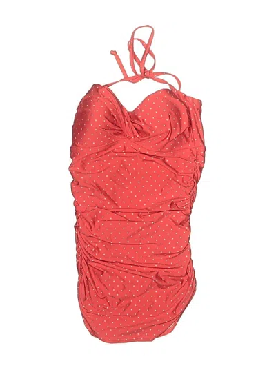 Pre-owned Old Navy One Piece Swimsuit In Red