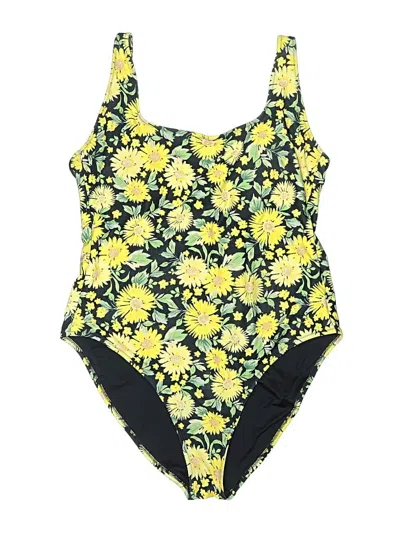 Pre-owned Old Navy One Piece Swimsuit In Yellow