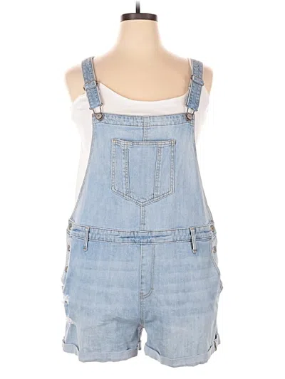 Pre-owned Old Navy Overall Shorts In Blue