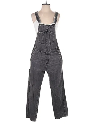 Pre-owned Old Navy Overalls In Gray